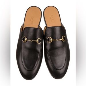 Gucci Princetown loafers size 36 in black leather
